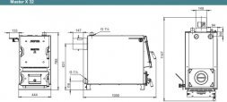 Твердотопливный котел Zota Master X-32П