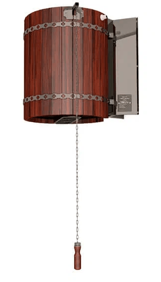 Обливное устройство ВВД «Ливень», 50 л. (красное дерево)