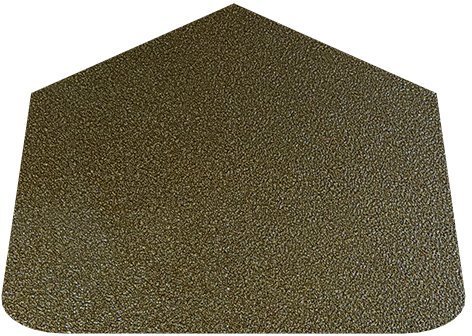 Лист напольный угловой 1095*700*1,5 R100