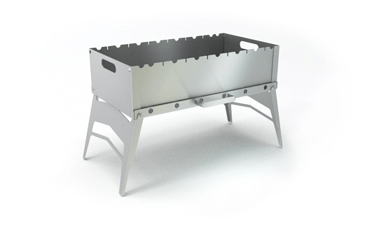 Мангал складной Grillux Optimus Plus Stainless