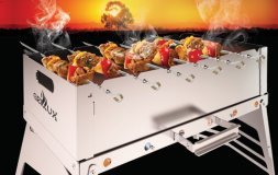 Мангал складной Grillux Optimus Plus Stainless