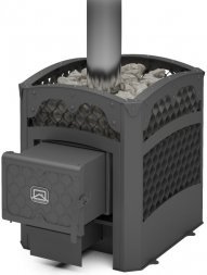 Чугунная печь для бани Теплодар Былина - сетка 12 Ч