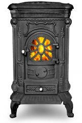 Чугунная отопительная печь Eurokom Olimp Ecodisign