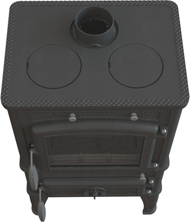 Печь-камин Fireway Dacha ll c варочной поверхностью