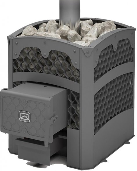 Чугунная печь для бани Теплодар Былина - сетка 24 Ч