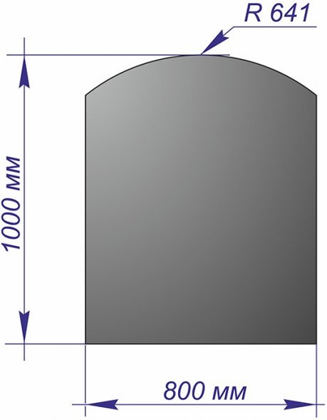 Лист напольный 1000*800*1,5 R641