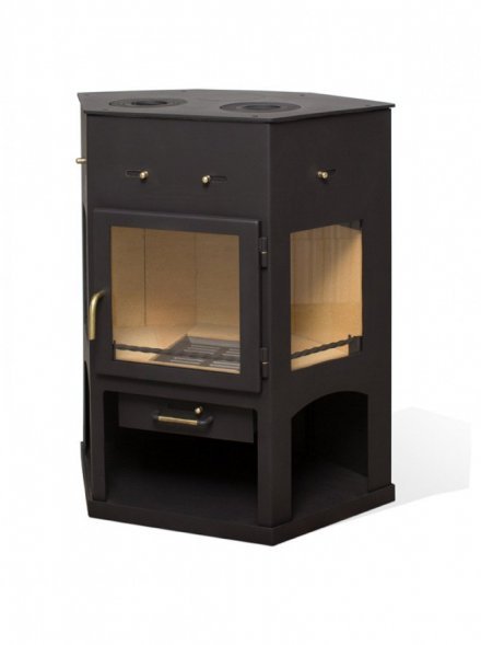 Печь-камин Мета-Бел Енисей с плитой