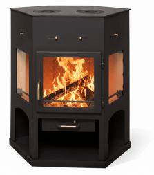 Печь-камин Мета-Бел Енисей с плитой