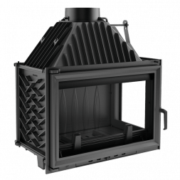 Каминная топка Kratki OLIWIA/P, стекло справа