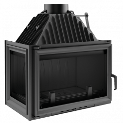 Каминная топка Kratki OLIWIA/L, стекло слева