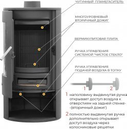 Печь-камин EVEREST K14M