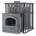 Банная печь Гефест в сетке 35 (М)