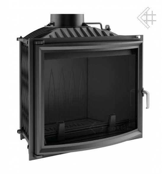 Каминная топка Kratki FELIX/R, панорамное стекло
