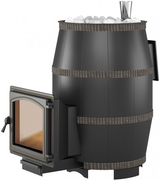 Дровяная печь для бани Везувий Легегда Русский Пар 18 (240)