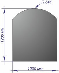 Лист напольный 1200*1000*1,5 R641