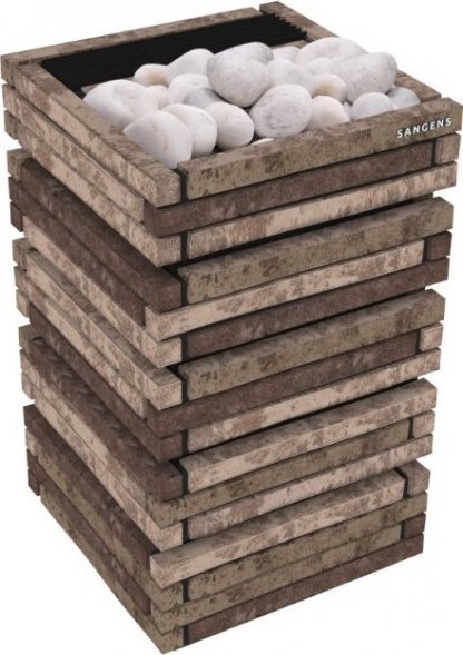Электрическая печь для бани и сауны Sangens W12B Brick (Сангенс В12КИ Кирпич)