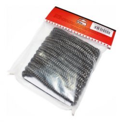 Шнур-изолятор D08 mm M3 черный