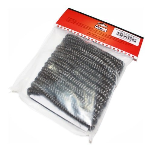 Шнур-изолятор D08 mm M3 черный