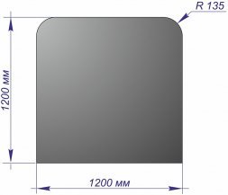 Лист напольный 1200*1200*1,5 R135