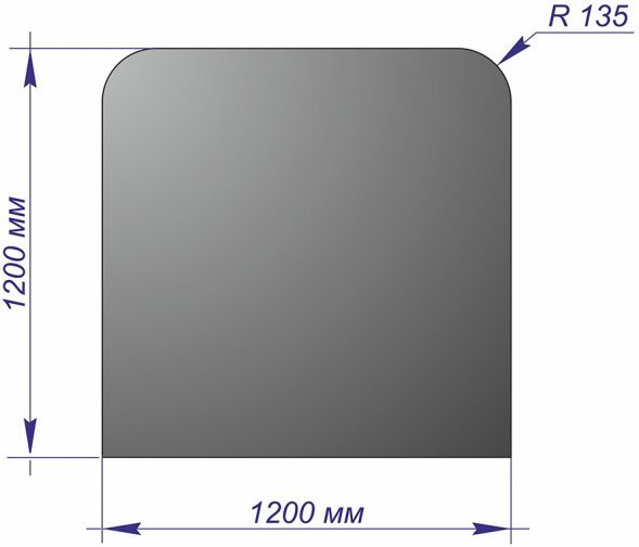 Лист напольный 1200*1200*1,5 R135