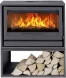 Печь-камин Solzaima Back Box