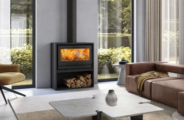 Печь-камин Solzaima Back Box