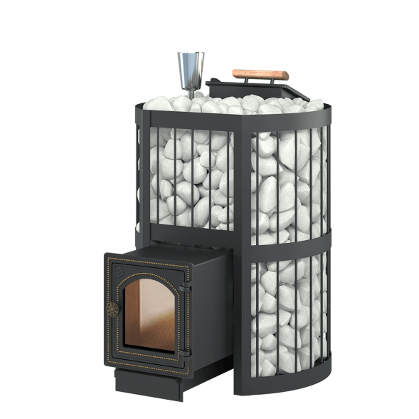 Дровяная печь для бани Везувий Ураган Стандарт 16 (ДТ-4С)