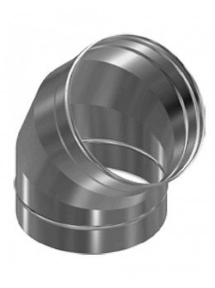 Поворотное колено Везувий 45°