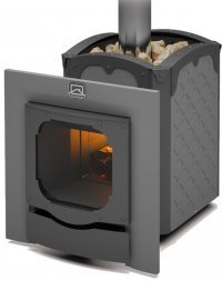 Чугунная печь для бани Теплодар Былина 12 Ч Панорама