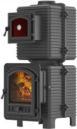 Печь-камин EVEREST с духовкой