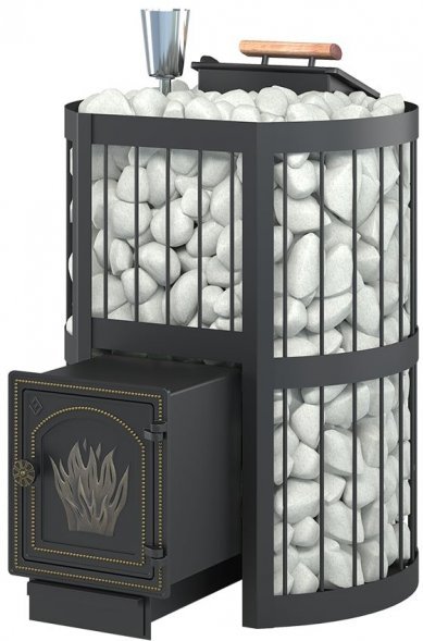 Дровяная печь для бани Везувий Ураган Стандарт 16 (ДТ-4)