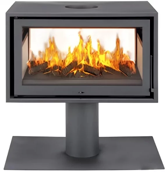 Печь-камин Solzaima Slim Box