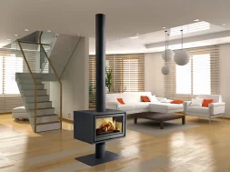 Печь-камин Solzaima Slim Box