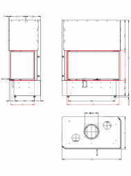 Каминная топка Астов П2С 10057