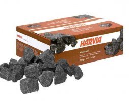 Камень д/сауны Габбро-диабаз Harvia 20 кг (диаметр 5-10 см)