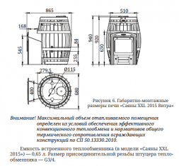 Банная печь TMF Саяны XXL 2015 Carbon Витра ЗК