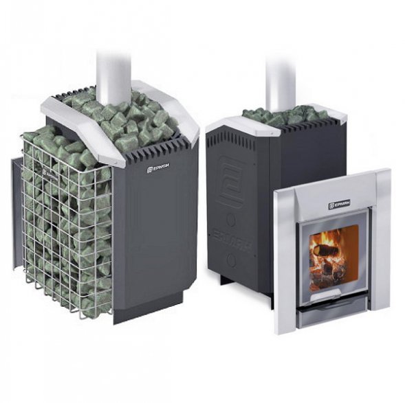 Дровяная печь для бани ERMAK 20 ПРЕМИУМ