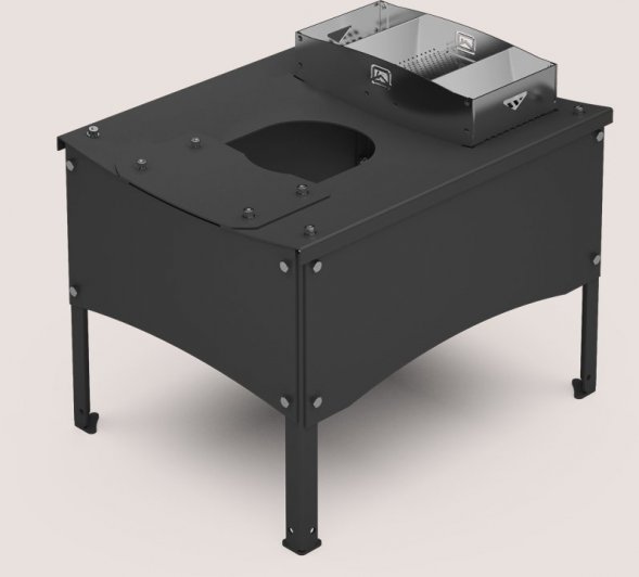 Закрытая каменка Теплодар Былина 12