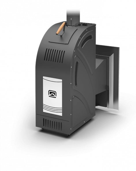 Печь для бани и сауны Теплодар 12 ТК Панорама (2018)