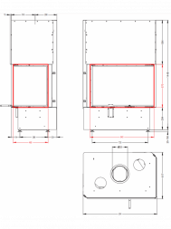 Каминная топка Астов П2С 8457