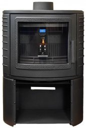 Печь-камин FireBird Puma 9кВт, с дровником