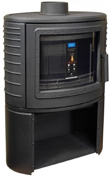 Печь-камин FireBird Puma 9кВт, с дровником