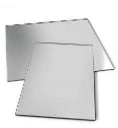 Экран зеркальный под плиту Фламма 1205х615 мм