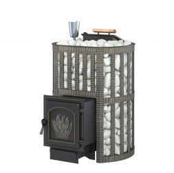 Дровяная печь для бани Везувий Ураган Ковка 16 (271)
