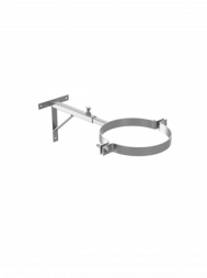 Стеновой (телескопический) кронштейн для крепления дымохода Везувий (120-260 мм)