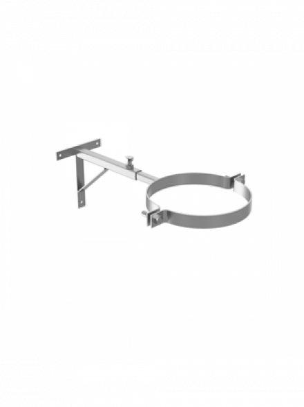 Стеновой (телескопический) кронштейн для крепления дымохода Везувий (120-260 мм)