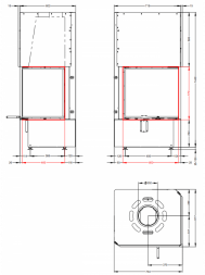 Каминная топка Астов П2С 6057