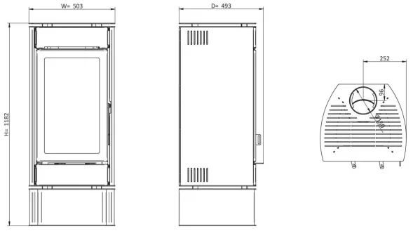 Печь-камин Solzaima Tek Unit