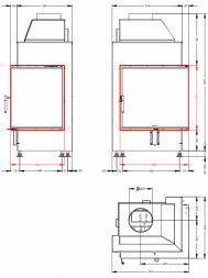Каминная топка Астов П2С 600