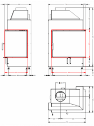 Каминная топка Астов П2С 700